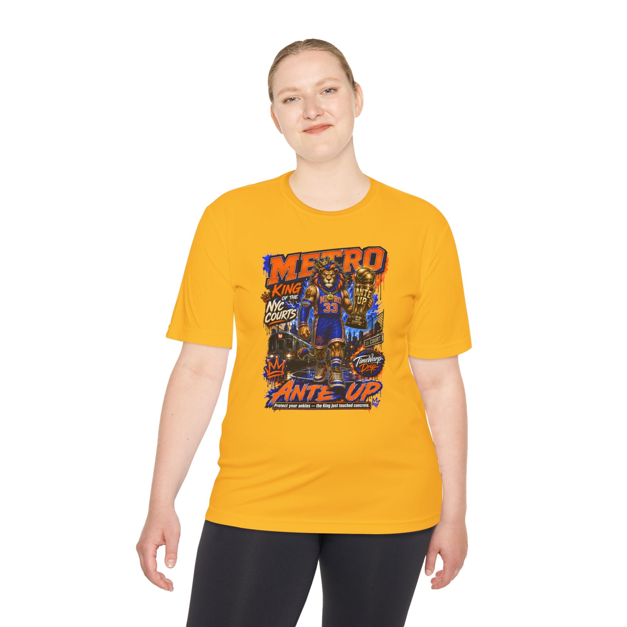 Metro NYC 'Ante Up' Basketball Player Tee