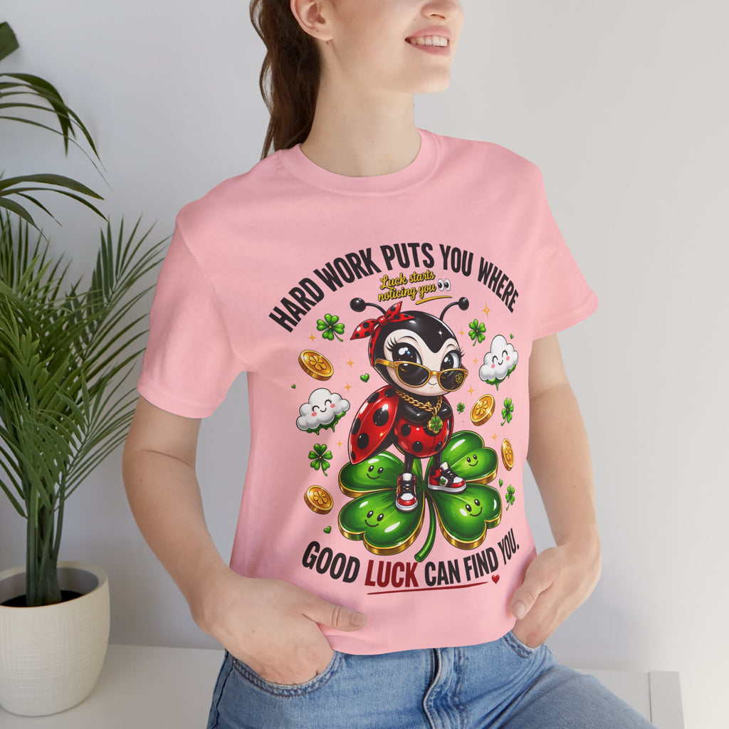 Good Luck Ladybug graphic tee — Where Good Luck Can Find You | TimeWarp Drip