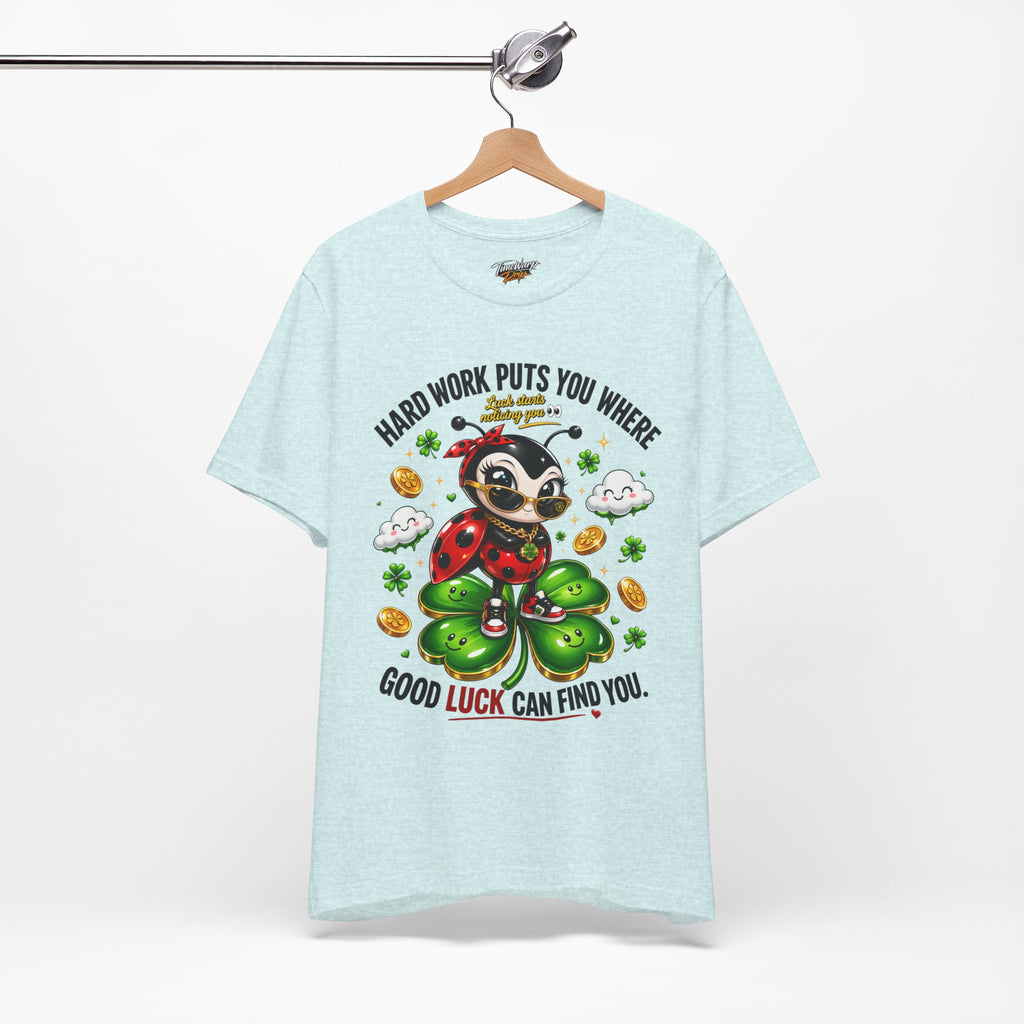 Good Luck Ladybug graphic tee — Where Good Luck Can Find You | TimeWarp Drip