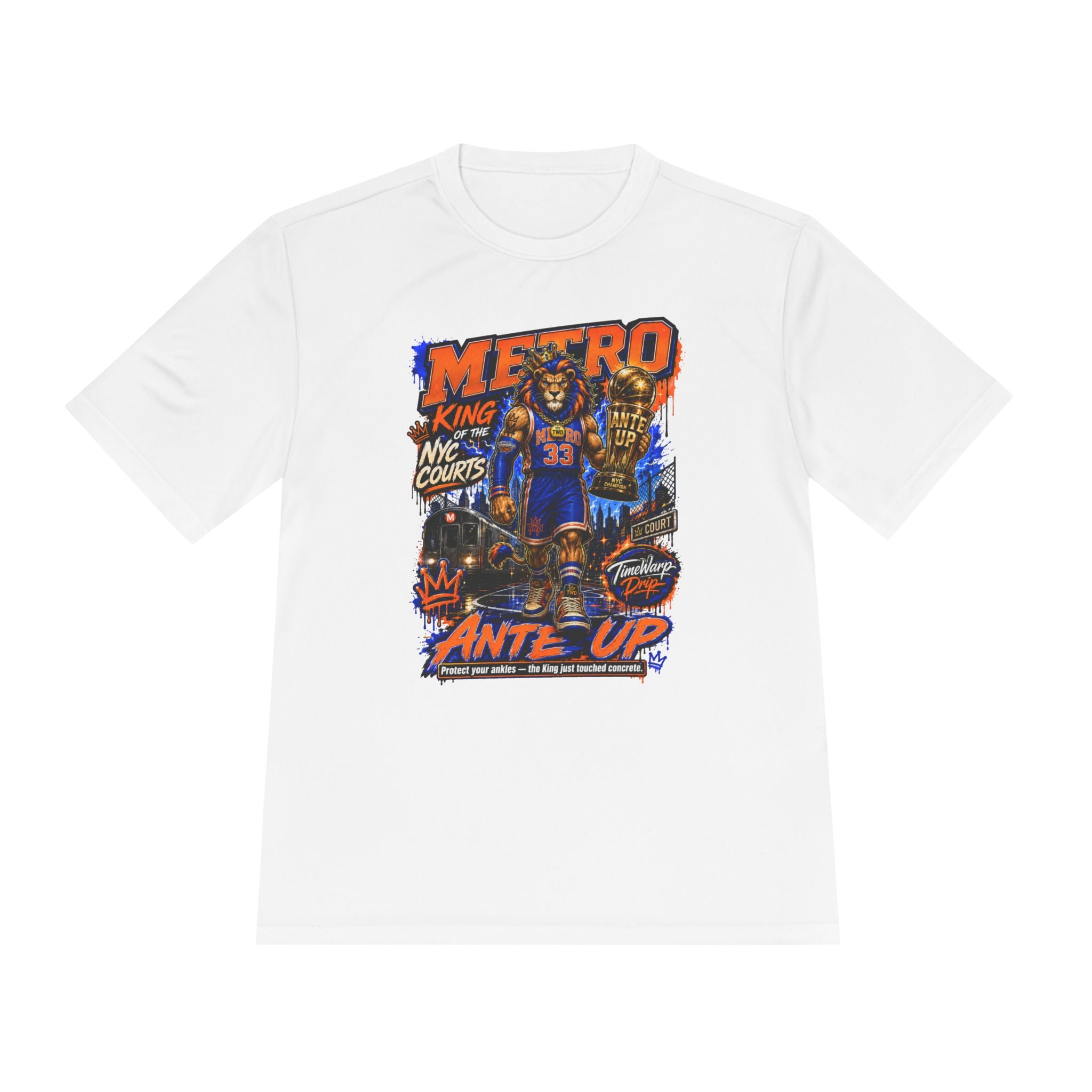 Metro NYC 'Ante Up' Basketball Player Tee