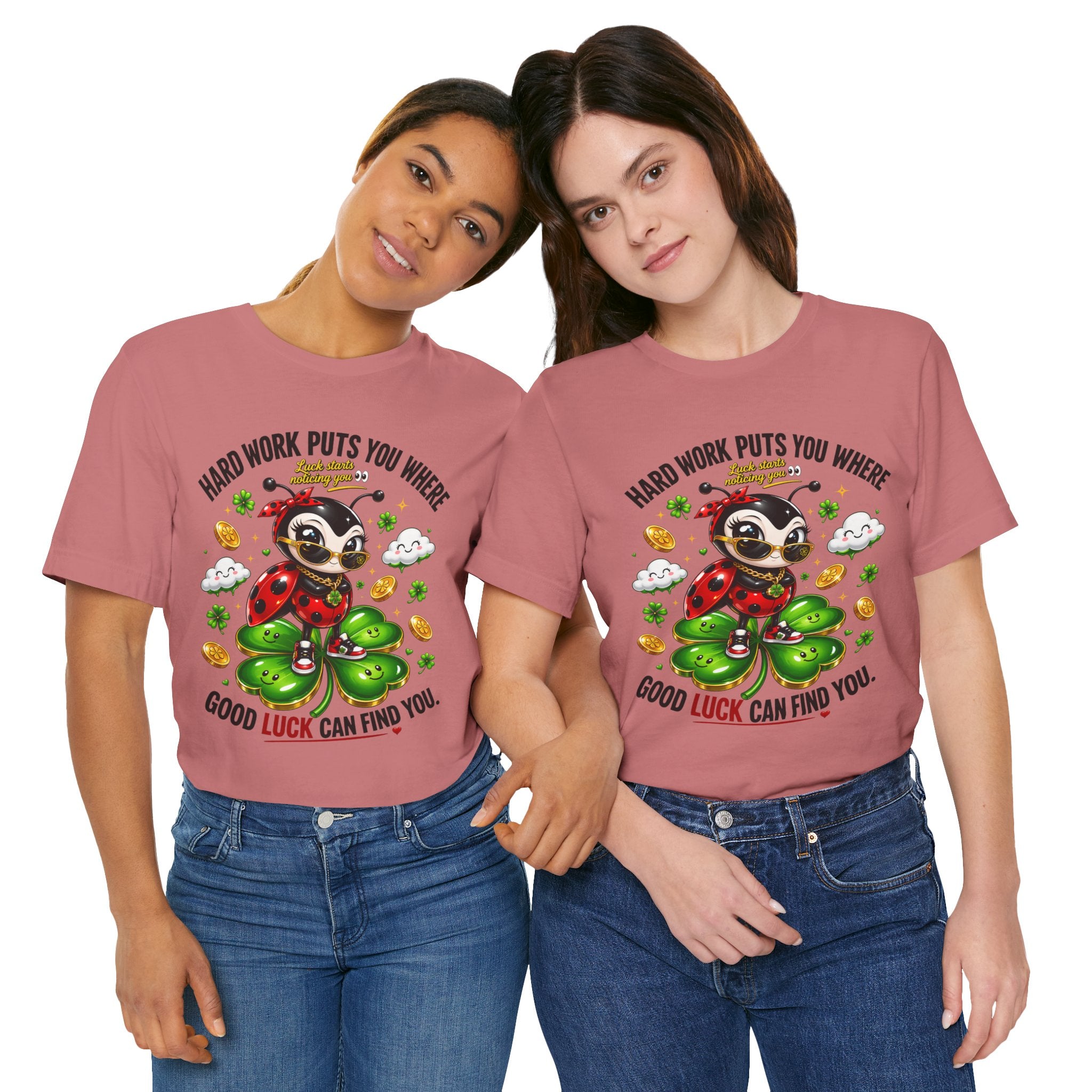 Good Luck Ladybug graphic tee — Where Good Luck Can Find You | TimeWarp Drip