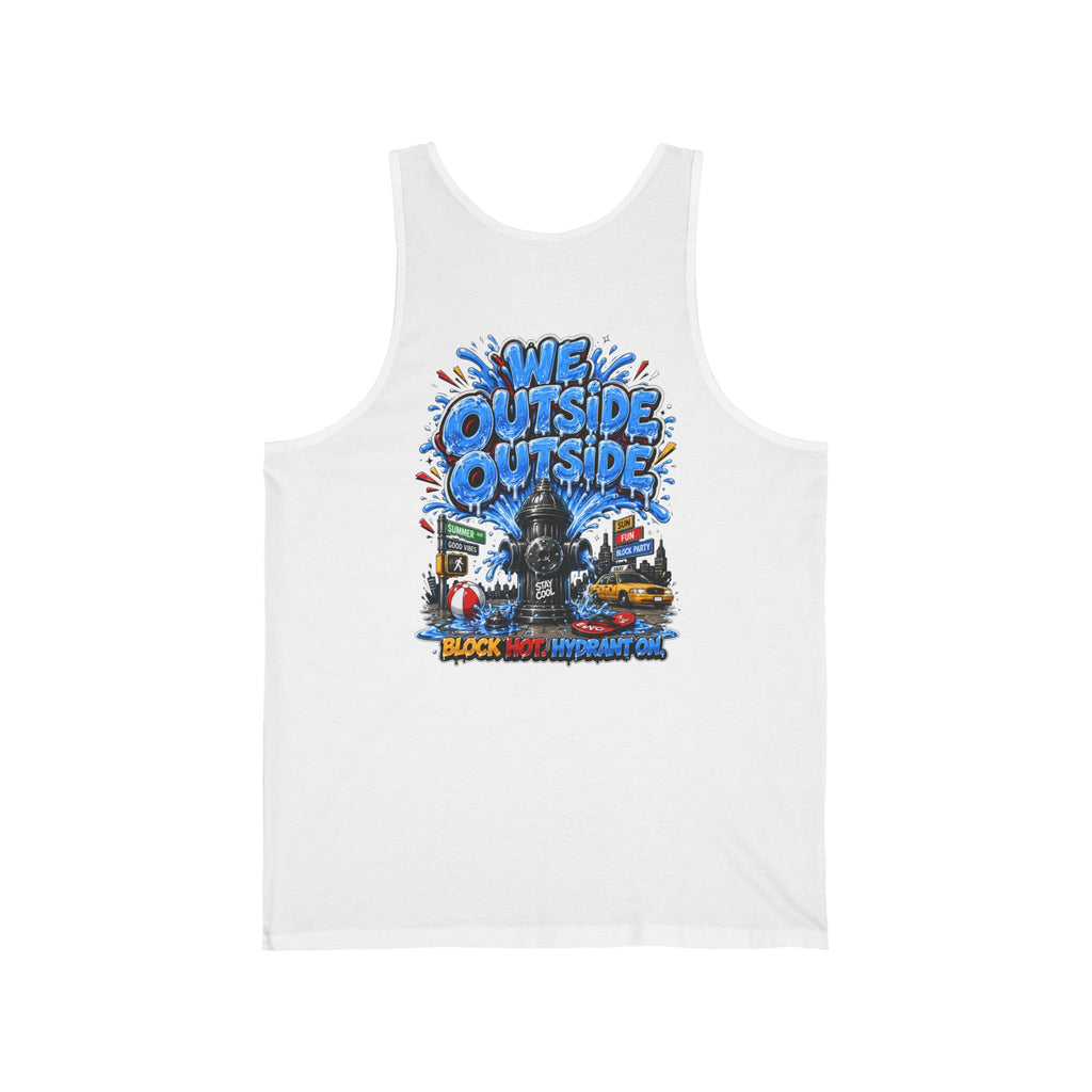 TimeWarp Drip Big Apple Energy Tank Top – Navy – NYC Summer Streetwear | TimeWarp Drip