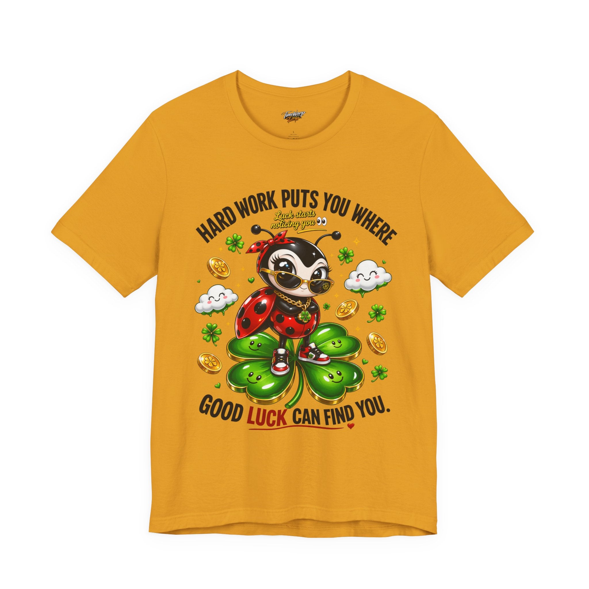 Good Luck Ladybug graphic tee — Where Good Luck Can Find You | TimeWarp Drip