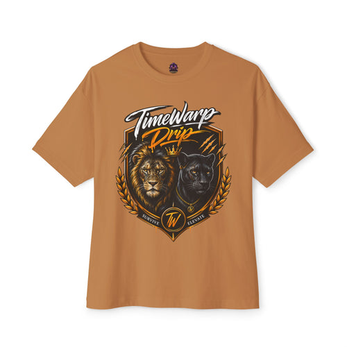 TimeWarp Drip School of Hard Knocks Graphic Tee – Black – Oversized Streetwear | TimeWarp Drip