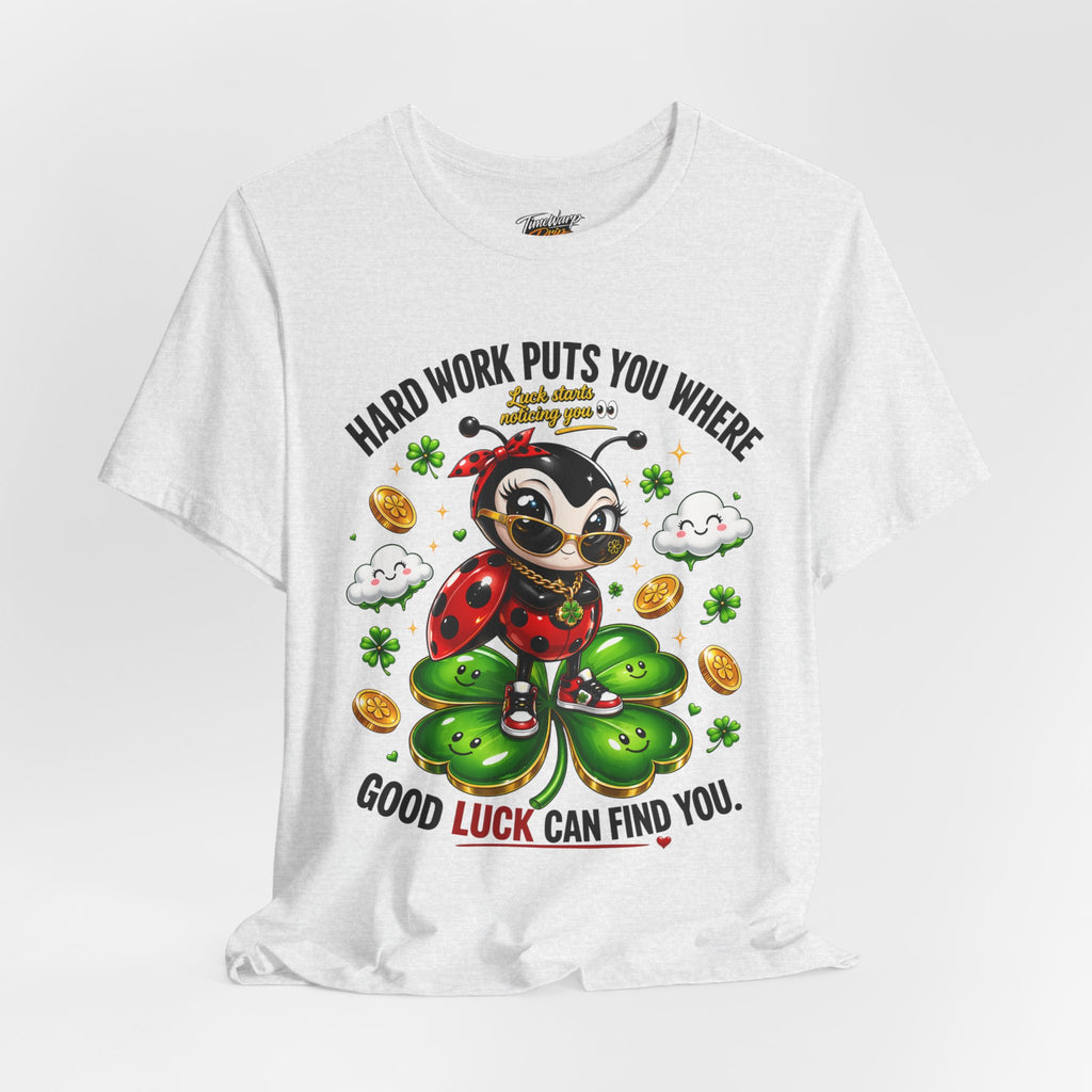 Good Luck Ladybug graphic tee — Where Good Luck Can Find You | TimeWarp Drip