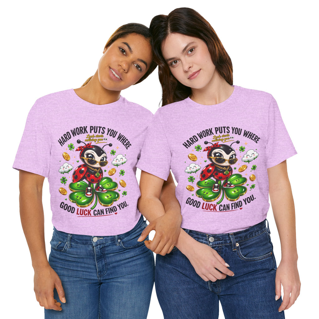 Good Luck Ladybug graphic tee — Where Good Luck Can Find You | TimeWarp Drip