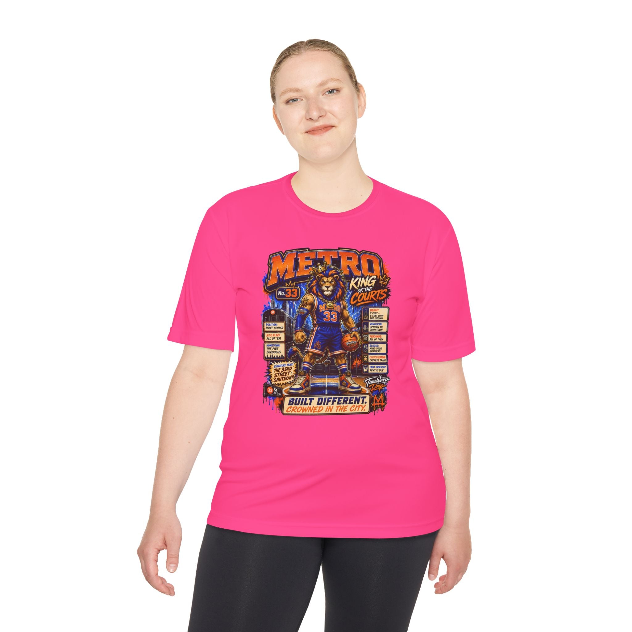 Metro NYC 'Built Different' Basketball Player Tee