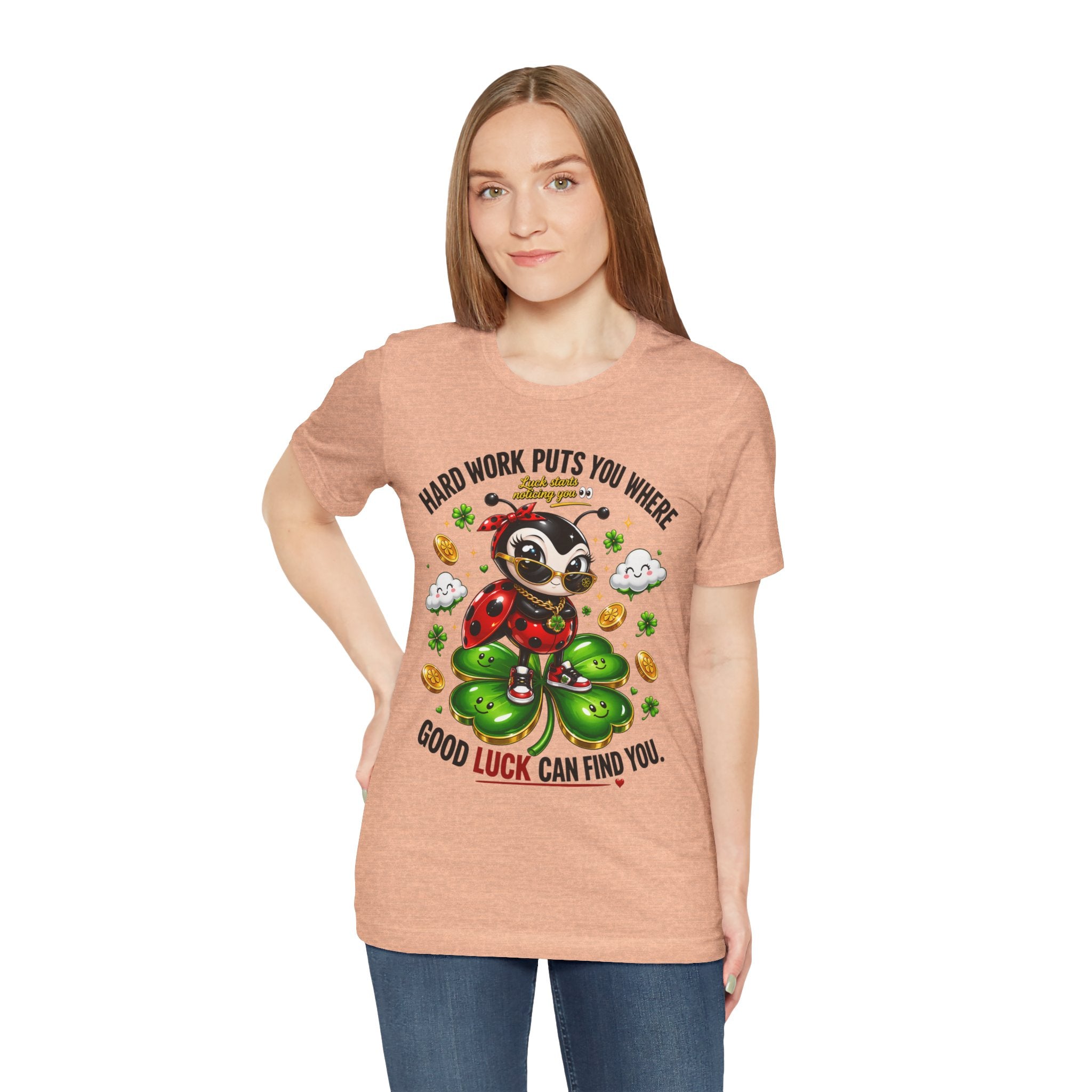 Good Luck Ladybug graphic tee — Where Good Luck Can Find You | TimeWarp Drip