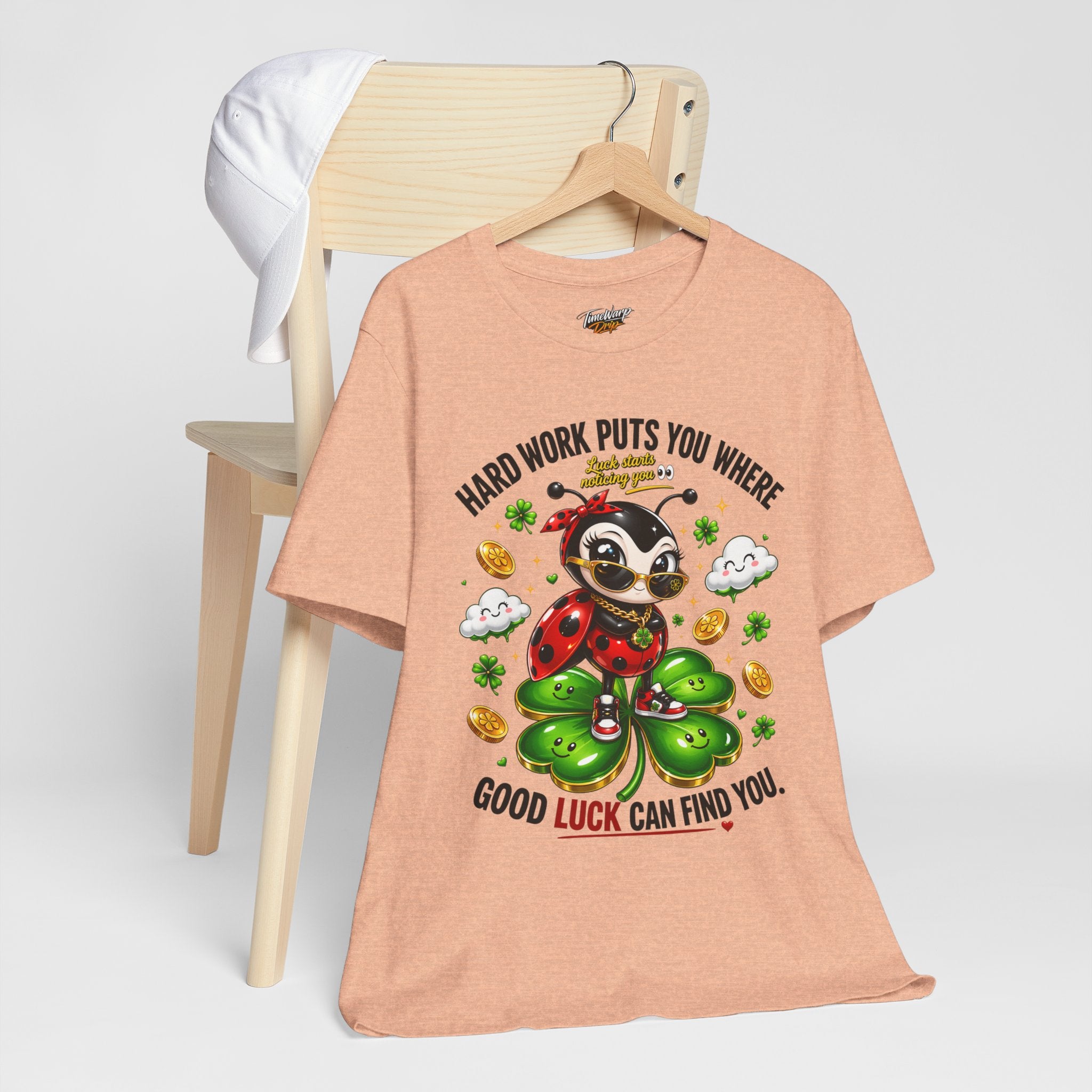 Good Luck Ladybug graphic tee — Where Good Luck Can Find You | TimeWarp Drip