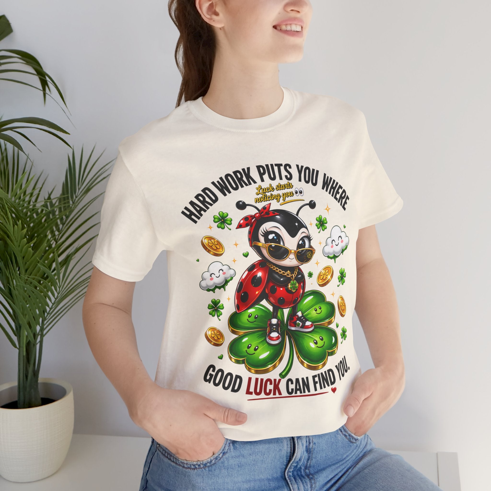 Good Luck Ladybug graphic tee — Where Good Luck Can Find You | TimeWarp Drip