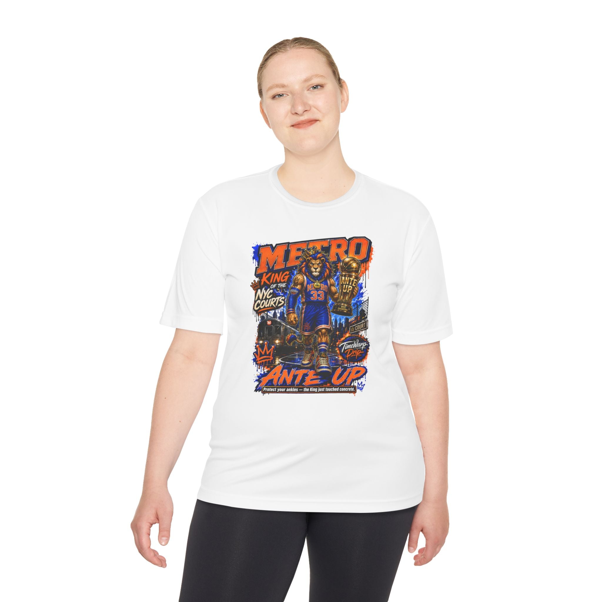 Metro NYC 'Ante Up' Basketball Player Tee