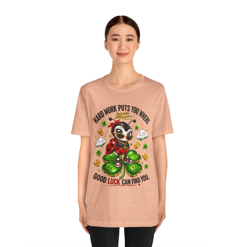 Good Luck Ladybug graphic tee — Where Good Luck Can Find You | TimeWarp Drip