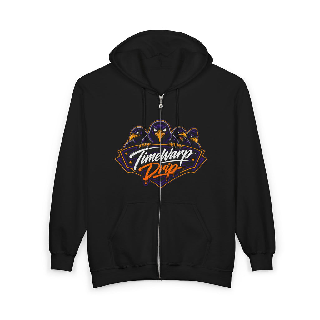 Ravens Run This Zip Hoodie — "We Don’t Do Visitors" Sports Hoodie