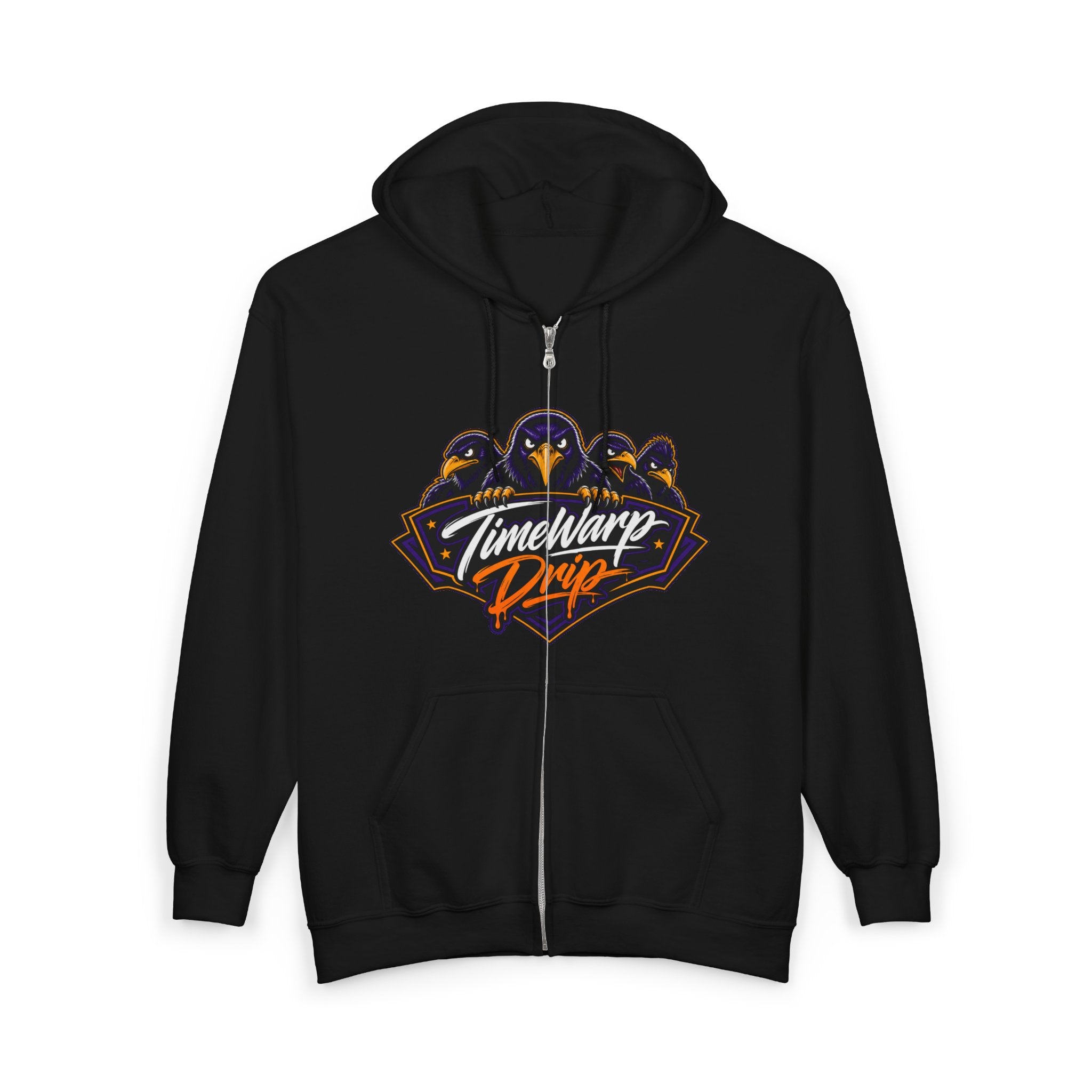 Ravens Run This Zip Hoodie — "We Don’t Do Visitors" Sports Hoodie