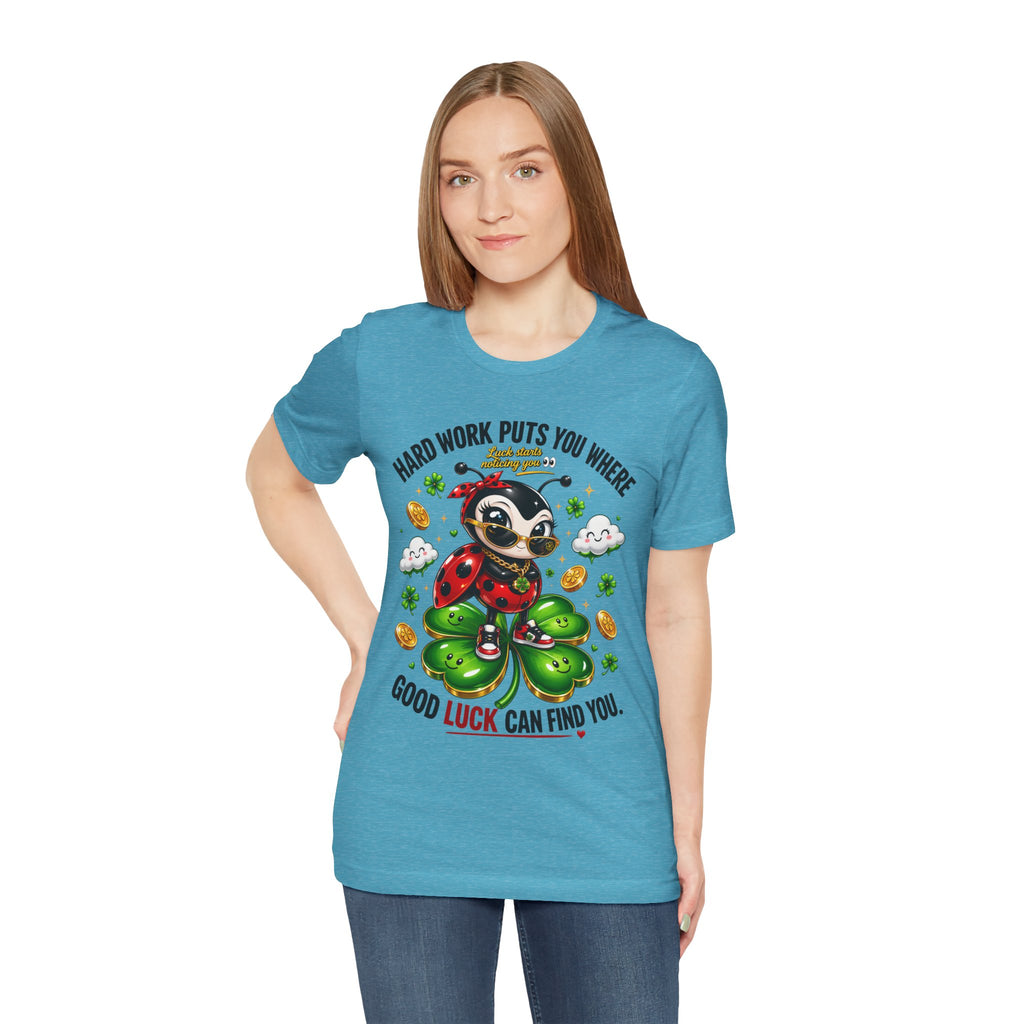 Good Luck Ladybug graphic tee — Where Good Luck Can Find You | TimeWarp Drip