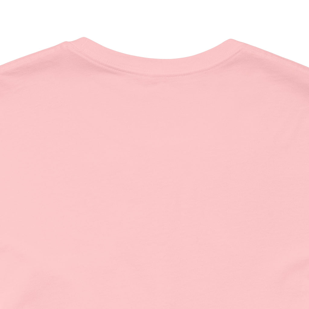 TimeWarp Drip Luck Don’t Chase Nobody 4-Leaf Clover Tee by Printify—light pink drip on neck and shoulders, streetwear heat. streetwear apparel