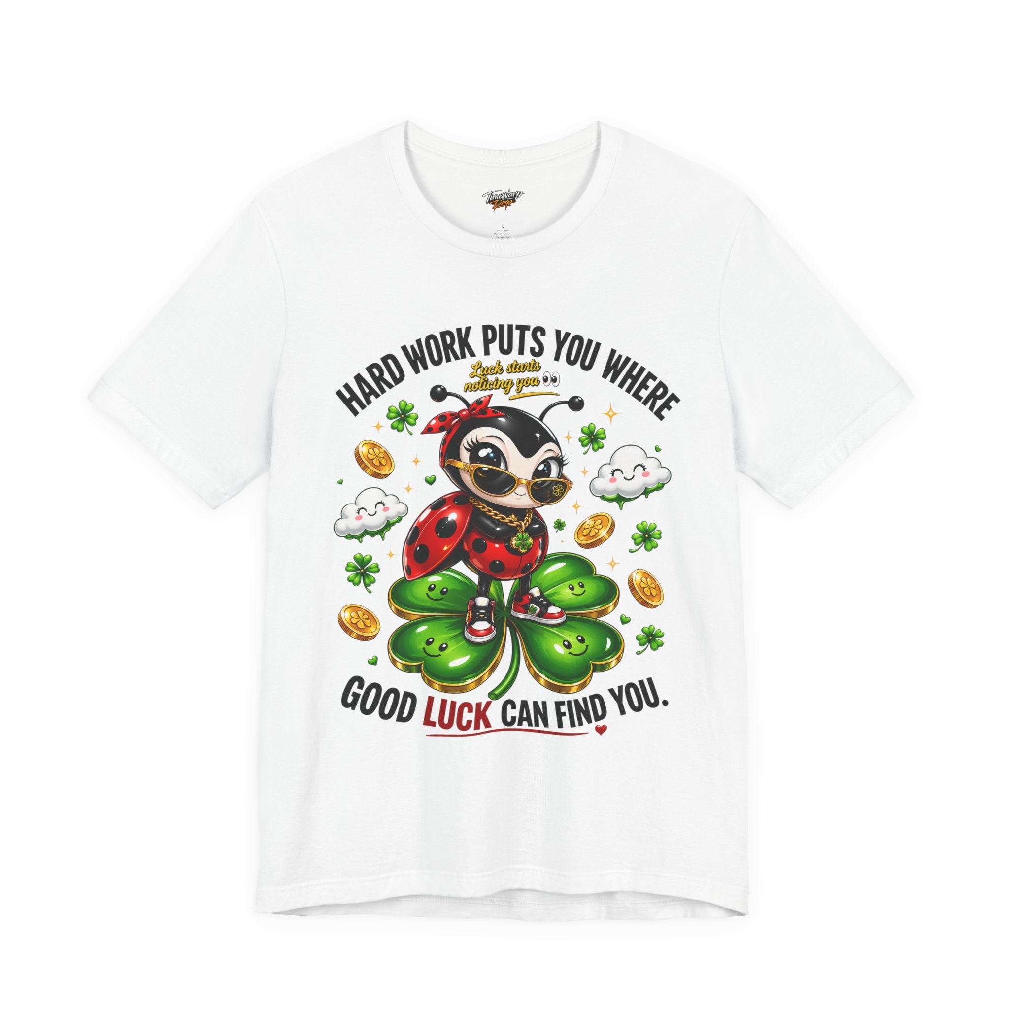 Good Luck Ladybug graphic tee — Where Good Luck Can Find You | TimeWarp Drip