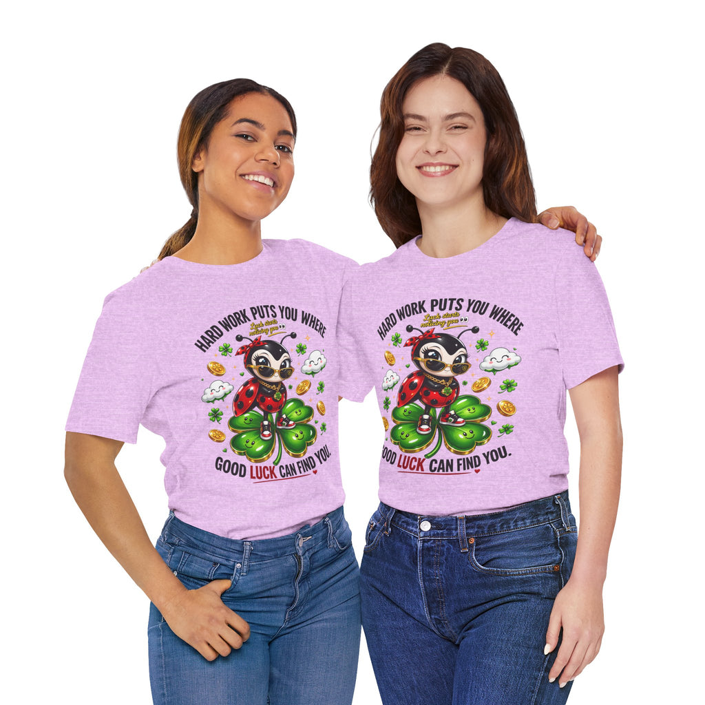 Good Luck Ladybug graphic tee — Where Good Luck Can Find You | TimeWarp Drip