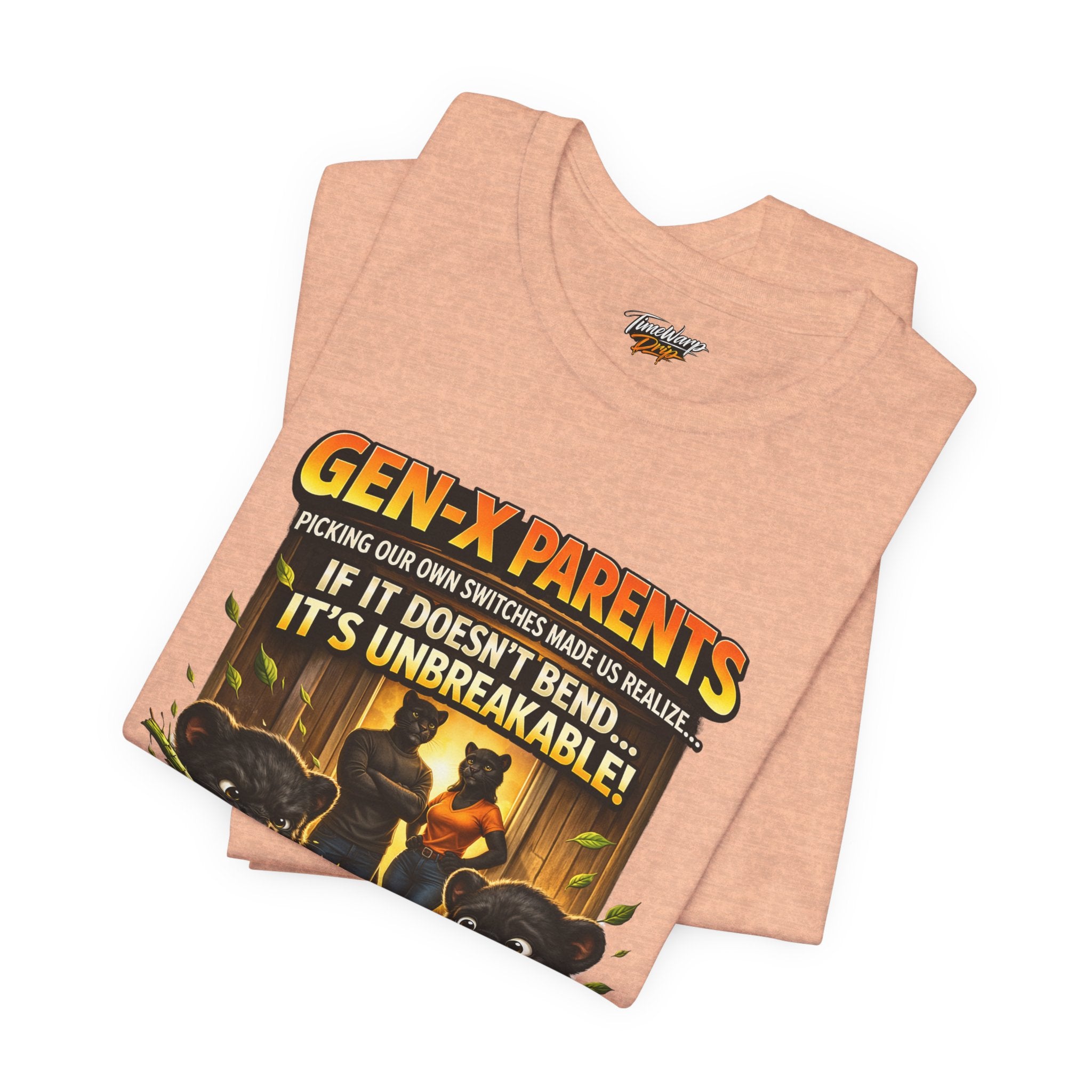 TimeWarp Drip Black Raised Unbreakable Tee: Gen X vibes, bold “Picked Our Own Switches” graphic, dope bear illustrations. Streetwear legend. streetwear apparel