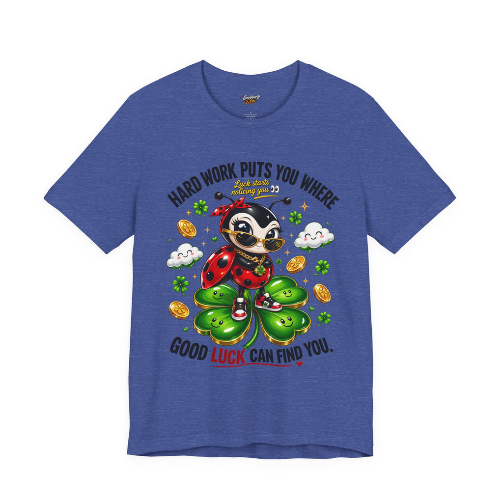 Good Luck Ladybug T-Shirt — "Where Good Luck Can Find You"