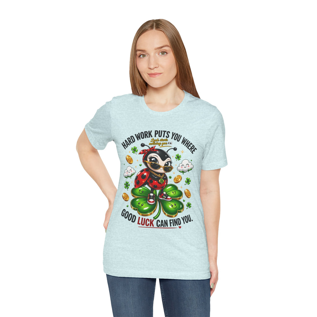 Good Luck Ladybug graphic tee — Where Good Luck Can Find You | TimeWarp Drip