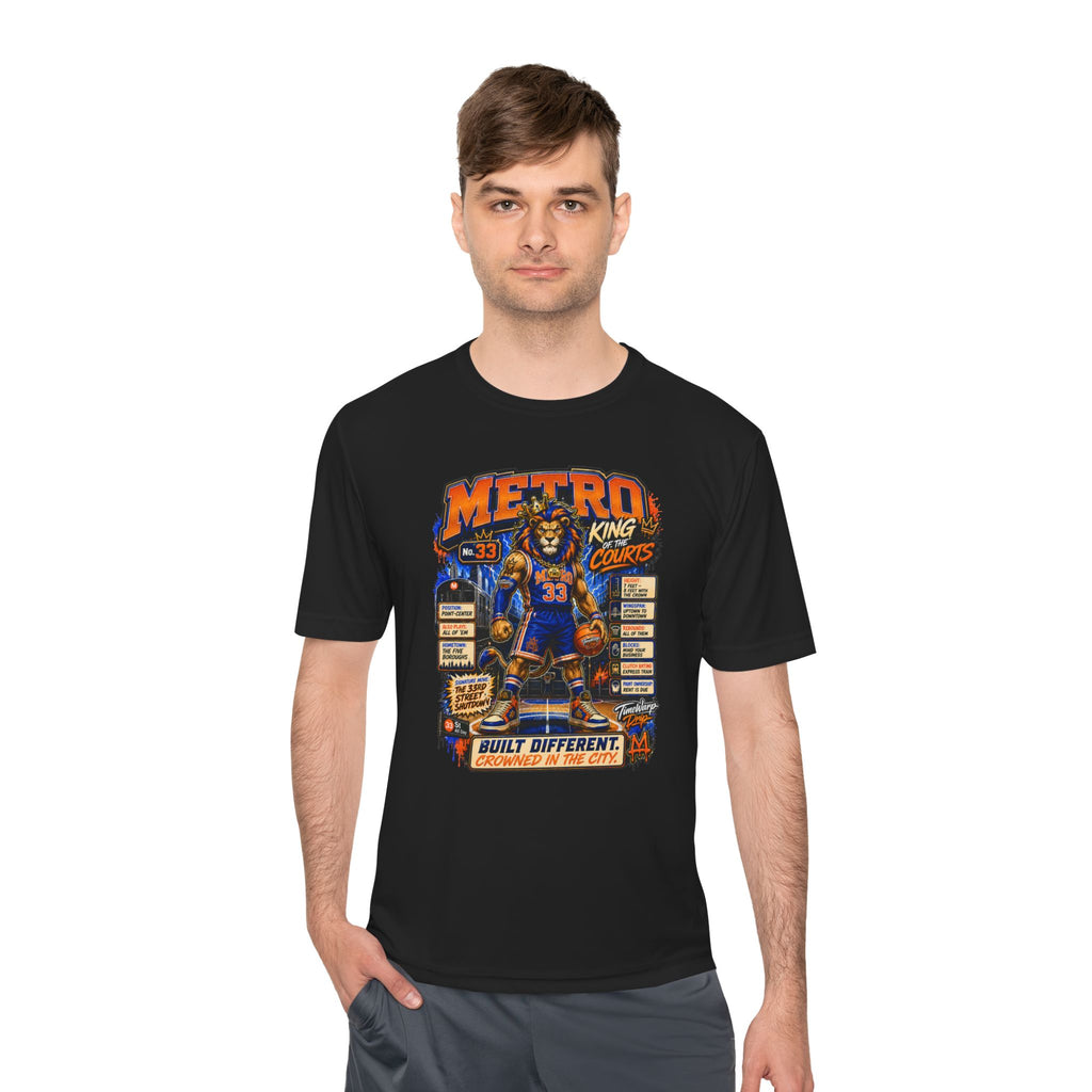 Metro NYC 'Built Different' Basketball Player Tee