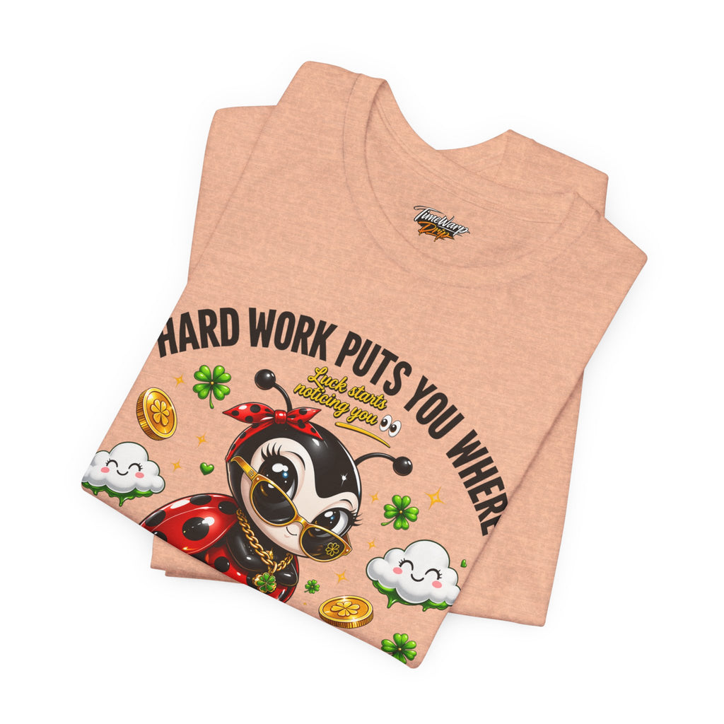 Good Luck Ladybug graphic tee — Where Good Luck Can Find You | TimeWarp Drip