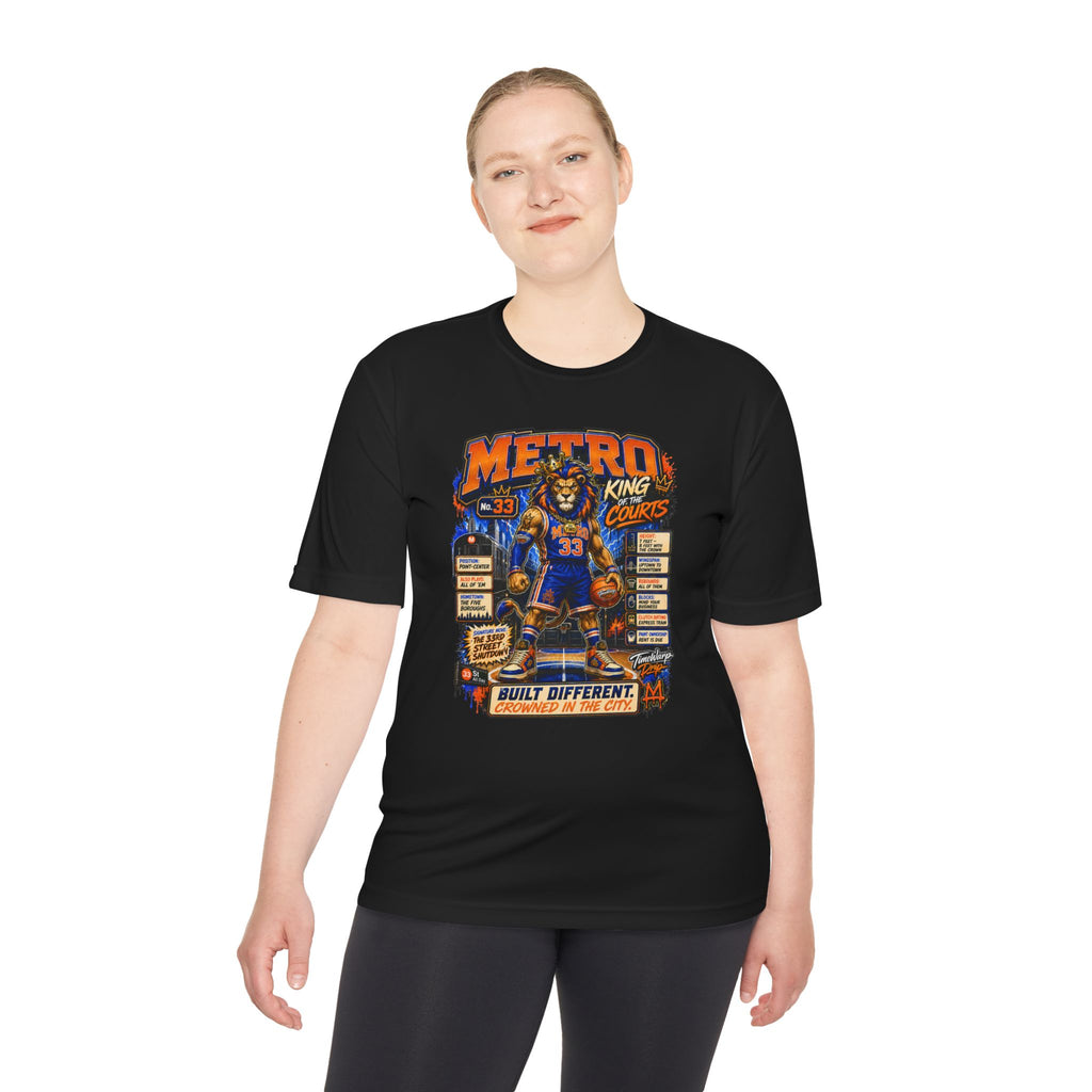 Metro NYC 'Built Different' Basketball Player Tee