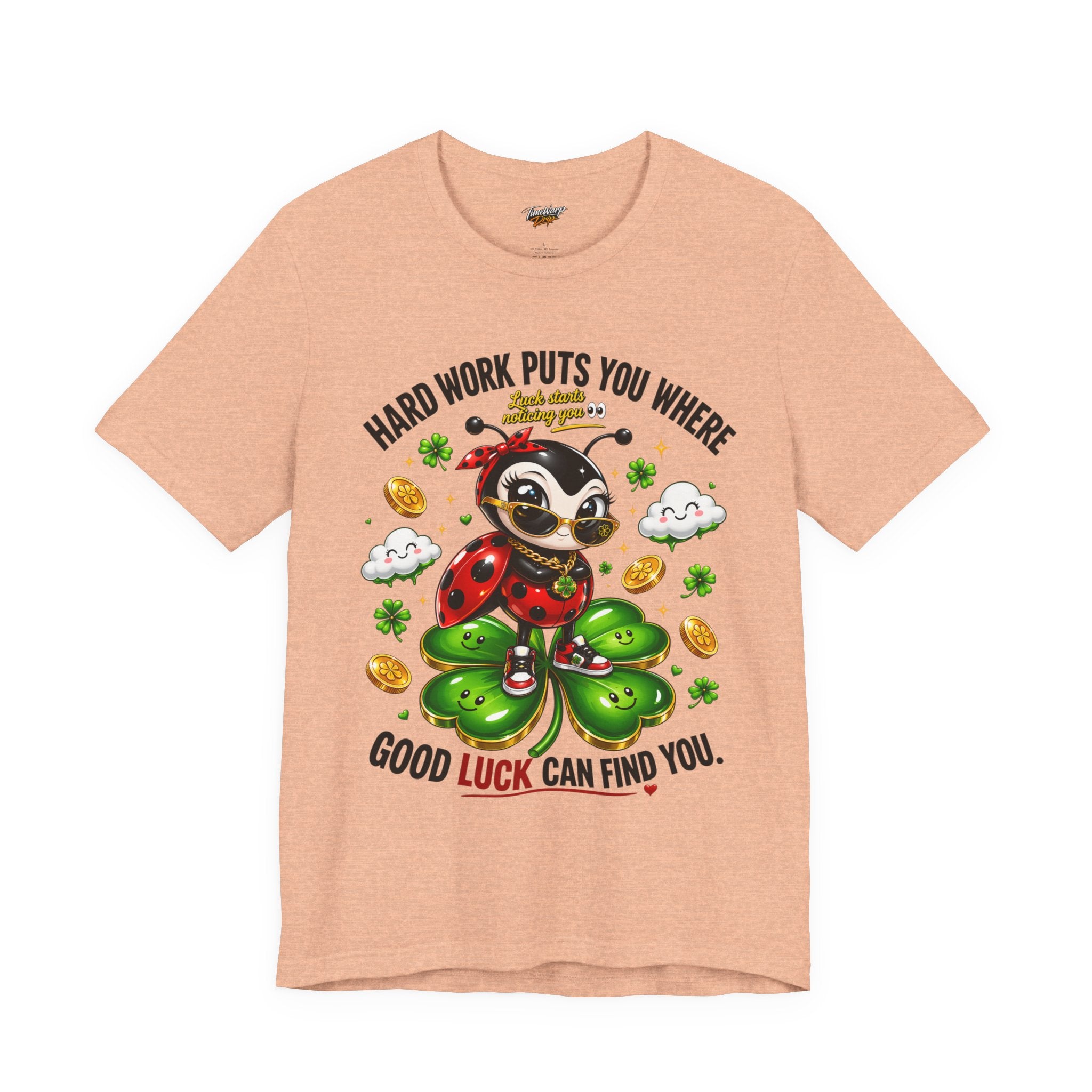 Good Luck Ladybug graphic tee — Where Good Luck Can Find You | TimeWarp Drip