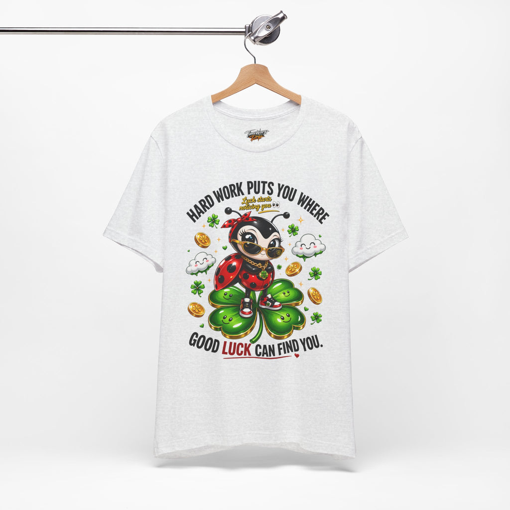 Good Luck Ladybug graphic tee — Where Good Luck Can Find You | TimeWarp Drip