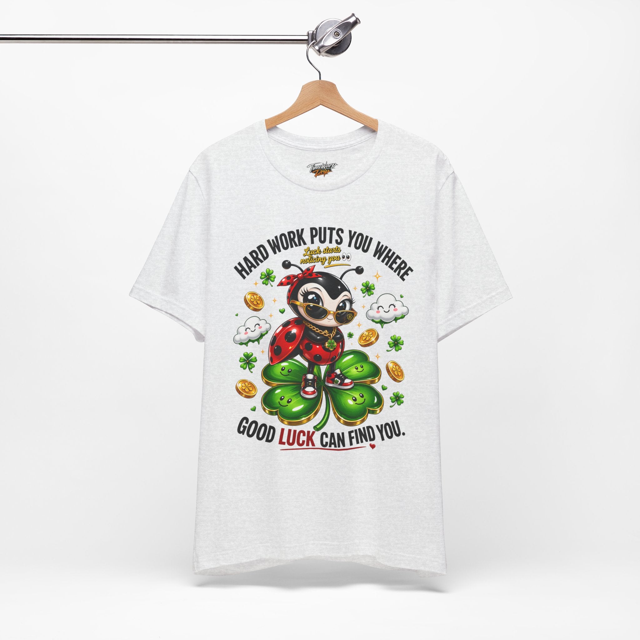 Good Luck Ladybug graphic tee — Where Good Luck Can Find You | TimeWarp Drip