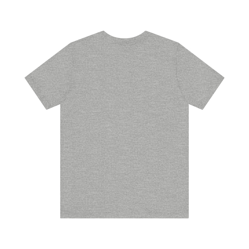 TimeWarp Drip Pop out in style: Black Luck Don't Chase Nobody 4-Leaf Clover tee by Printify, back view, fresh streetwear drip on white. streetwear apparel