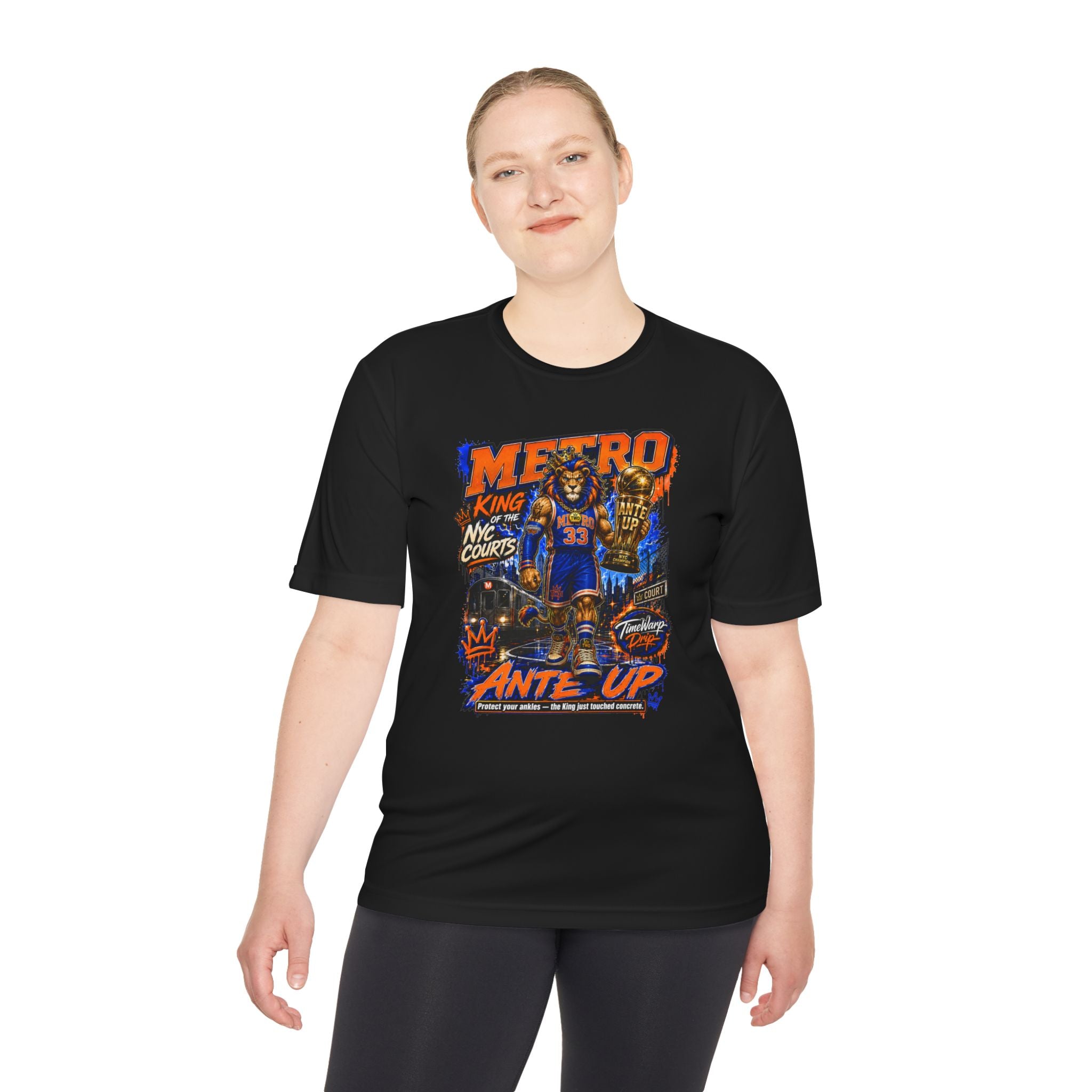 Metro NYC 'Ante Up' Basketball Player Tee