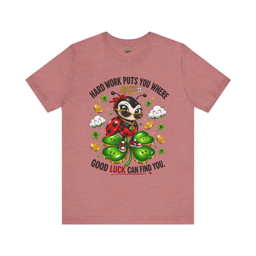 Good Luck Ladybug graphic tee — Where Good Luck Can Find You | TimeWarp Drip