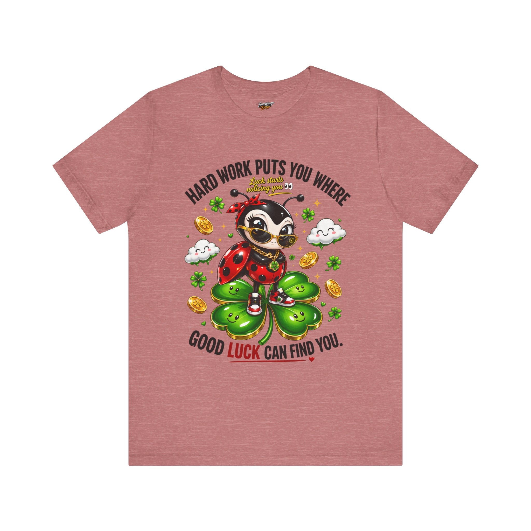 Good Luck Ladybug graphic tee — Where Good Luck Can Find You | TimeWarp Drip