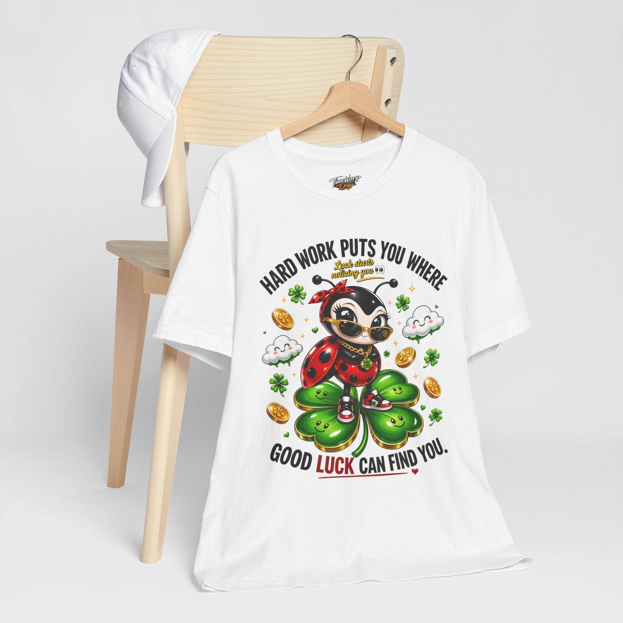 Good Luck Ladybug graphic tee — Where Good Luck Can Find You | TimeWarp Drip