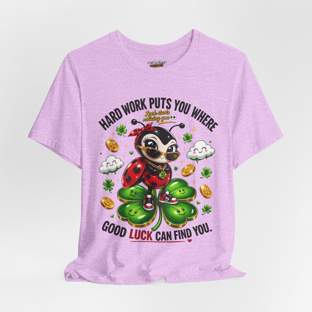 Good Luck Ladybug graphic tee — Where Good Luck Can Find You | TimeWarp Drip