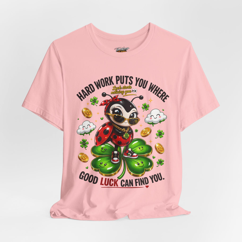 Good Luck Ladybug graphic tee — Where Good Luck Can Find You | TimeWarp Drip