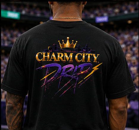 TimeWarp Drip Level up your look: black TimeWarp Drip Turf Raiders jersey with bold crown back graphic turns stadium vibes streetwear elite. streetwear apparel