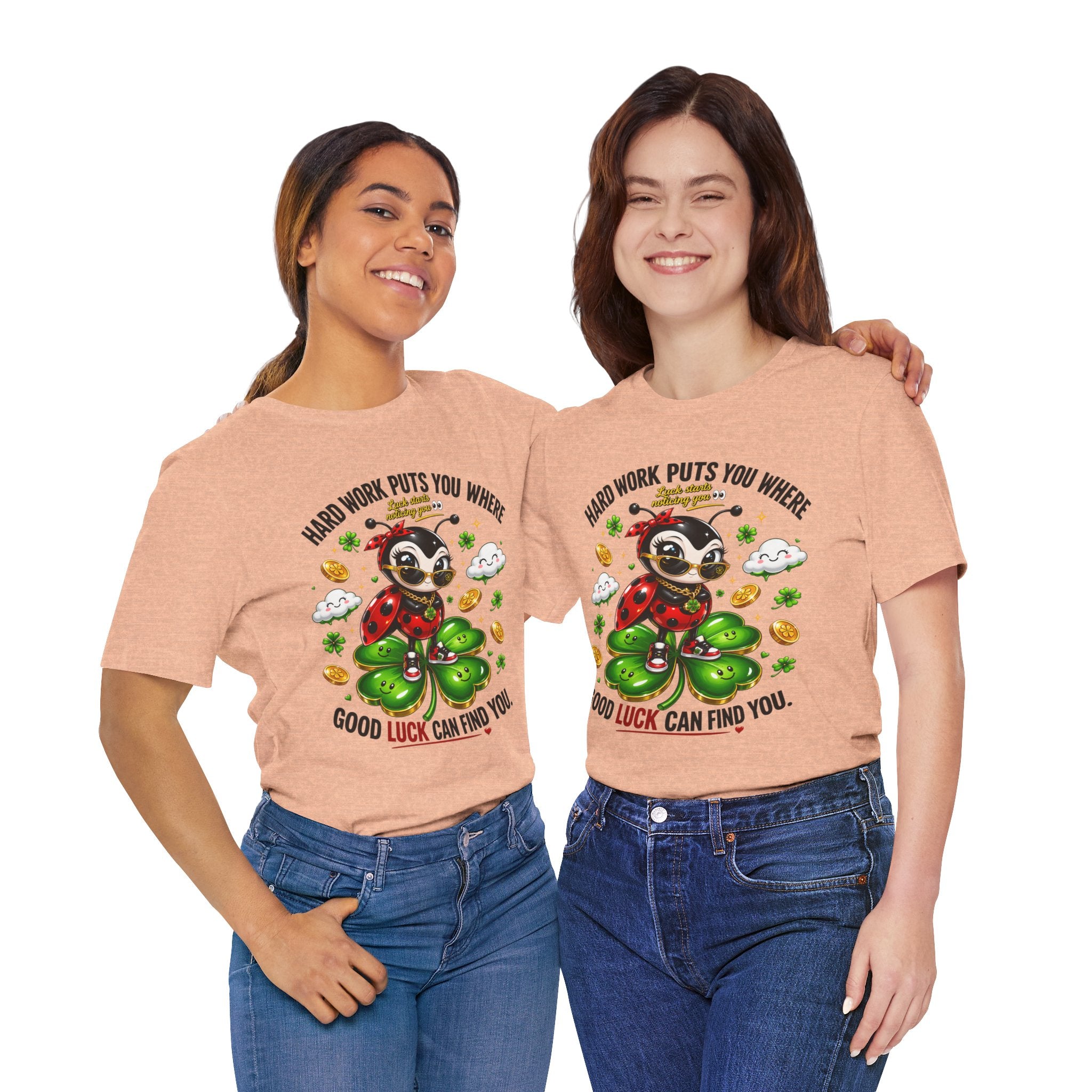 Good Luck Ladybug graphic tee — Where Good Luck Can Find You | TimeWarp Drip