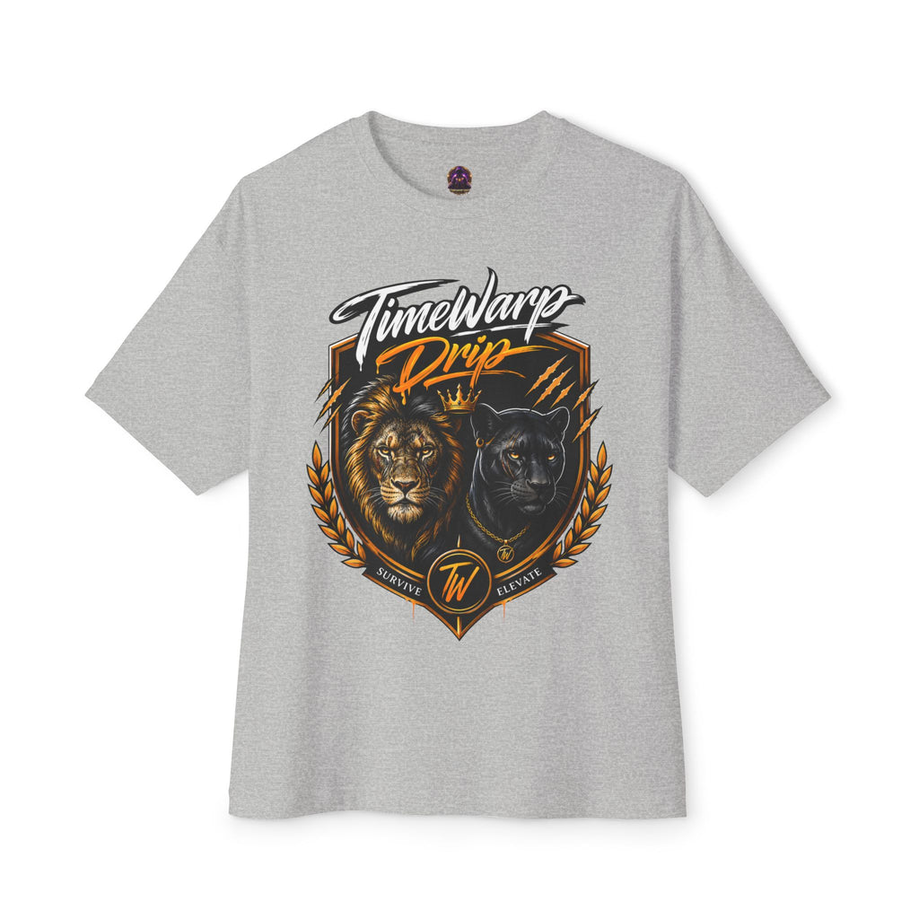 TimeWarp Drip School of Hard Knocks Graphic Tee – Black – Oversized Streetwear | TimeWarp Drip