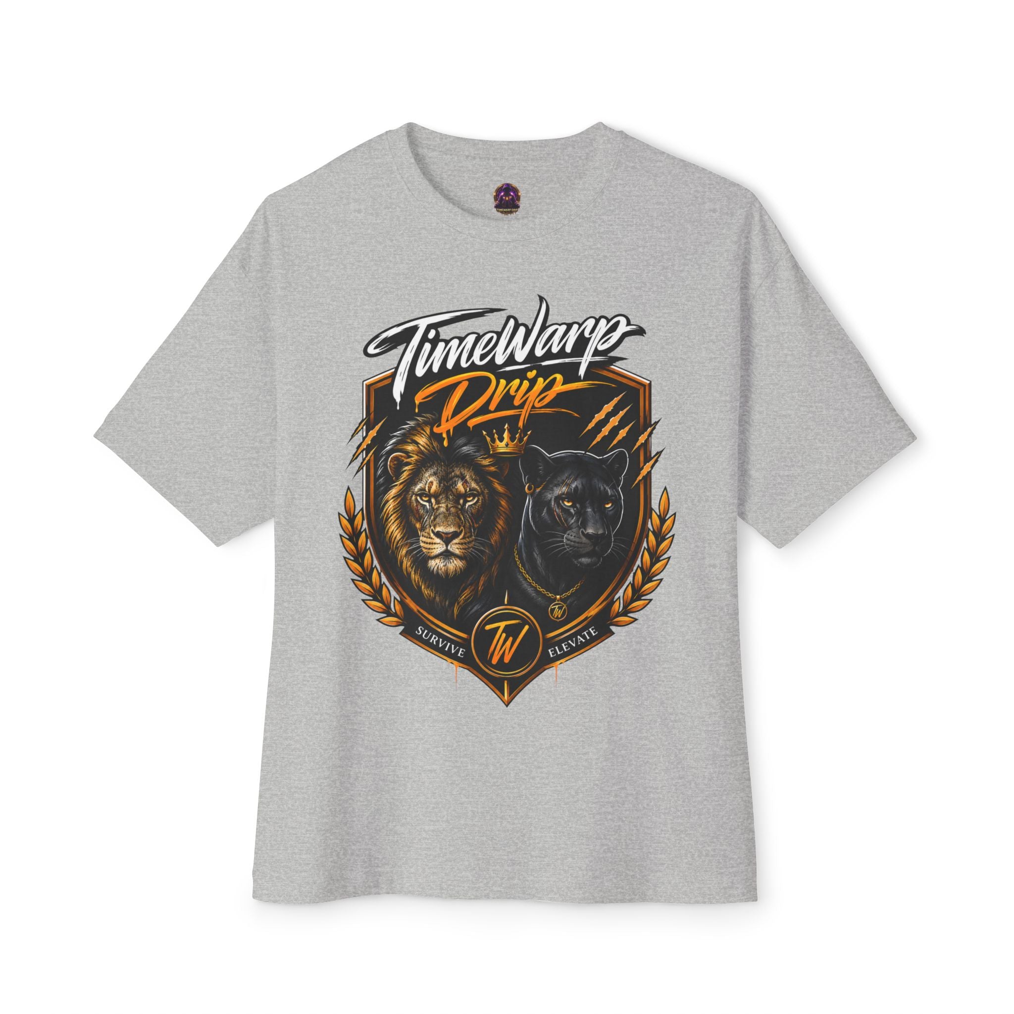 TimeWarp Drip School of Hard Knocks Graphic Tee – Black – Oversized Streetwear | TimeWarp Drip