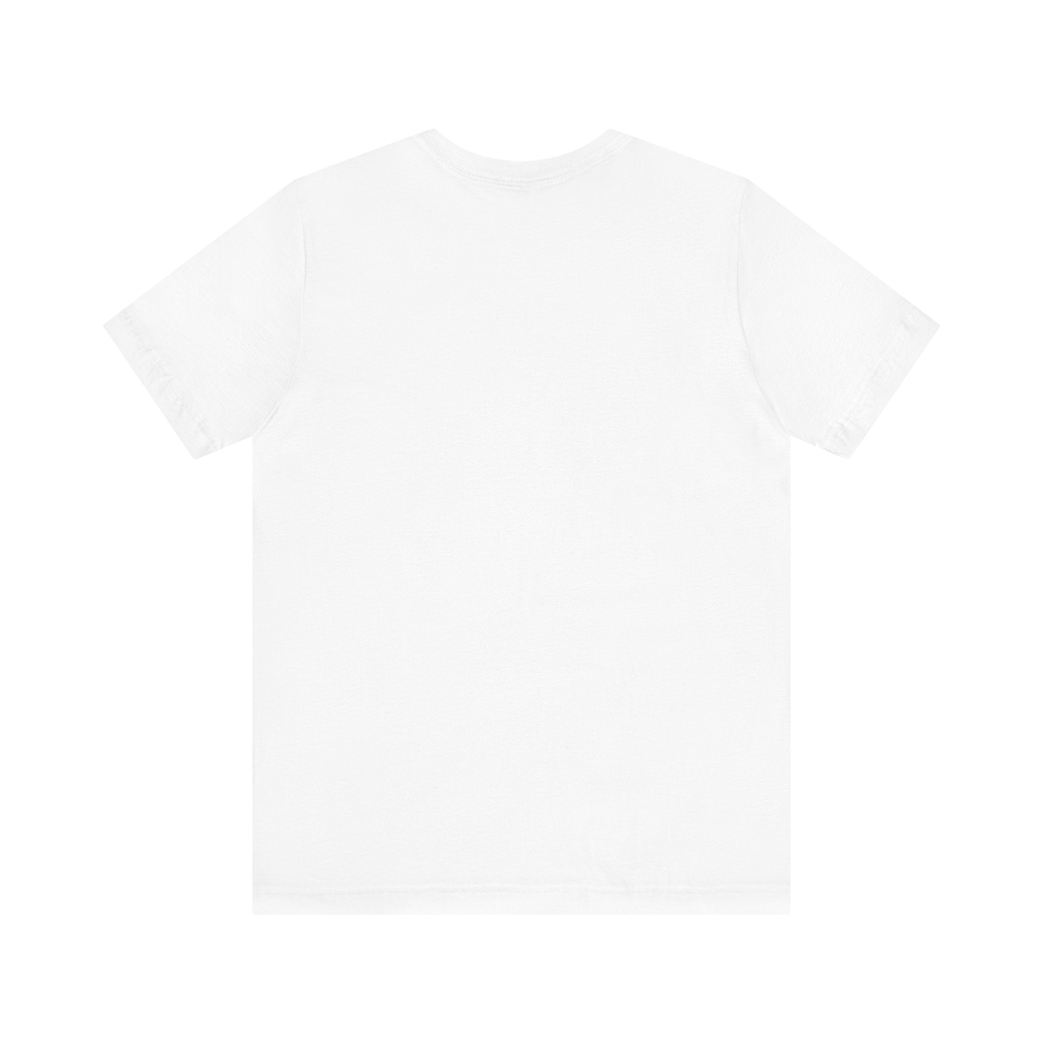 TimeWarp Drip Bold black 4-Leaf Clover tee by Printify, streetwise vibes—backside shown, crisp on white for that drip-drenched lucky flex. streetwear apparel