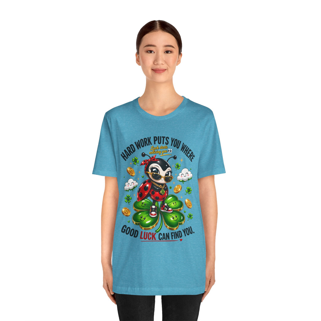 Good Luck Ladybug graphic tee — Where Good Luck Can Find You | TimeWarp Drip