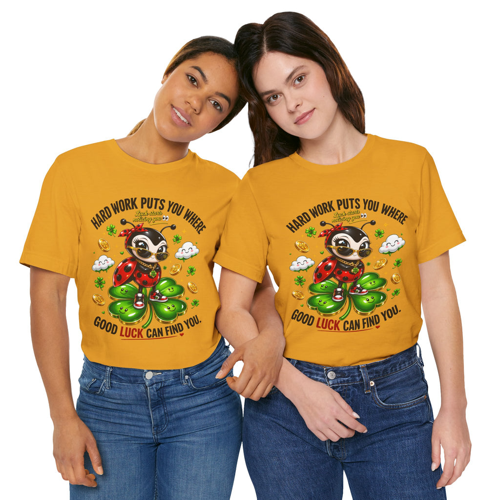 Good Luck Ladybug graphic tee — Where Good Luck Can Find You | TimeWarp Drip