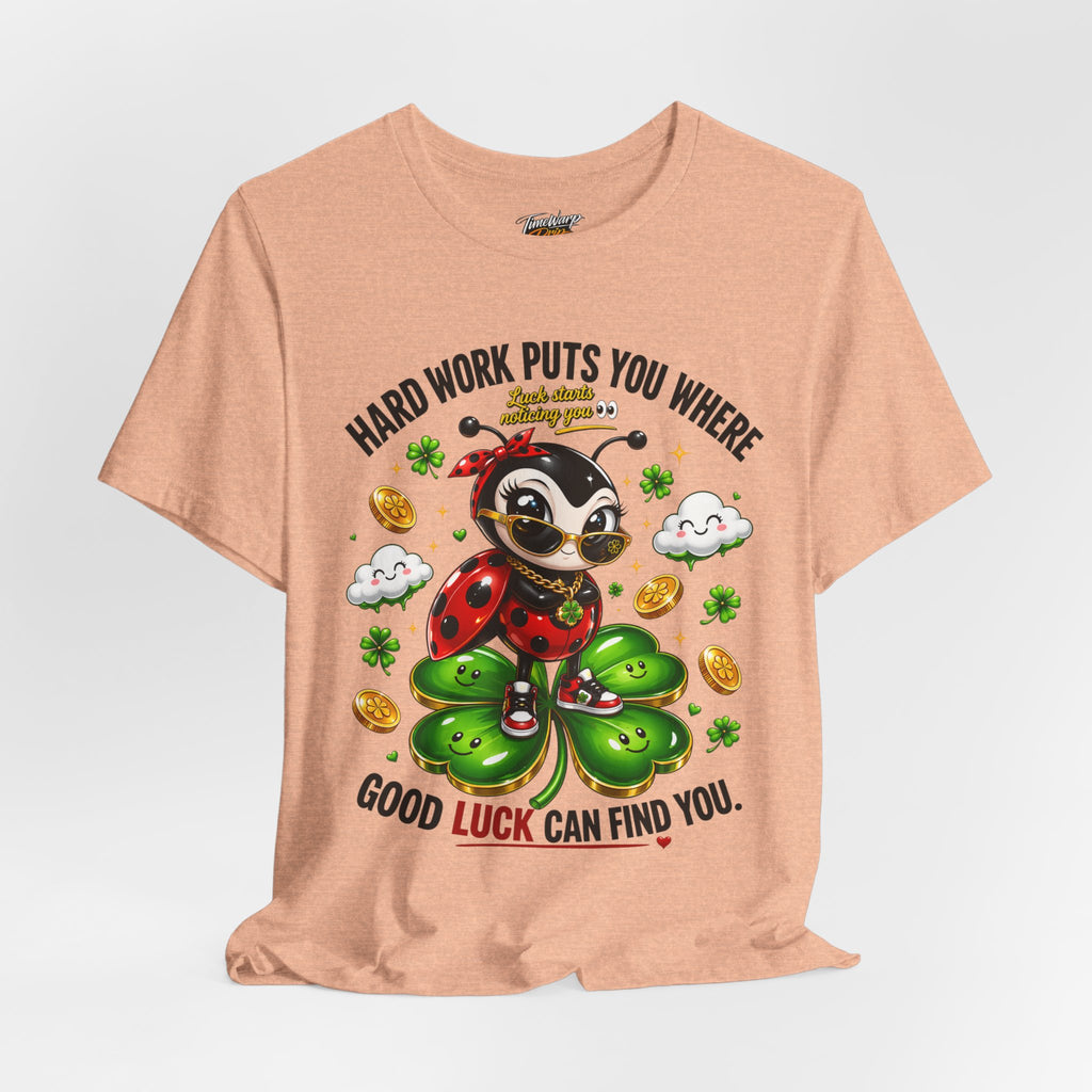 Good Luck Ladybug graphic tee — Where Good Luck Can Find You | TimeWarp Drip