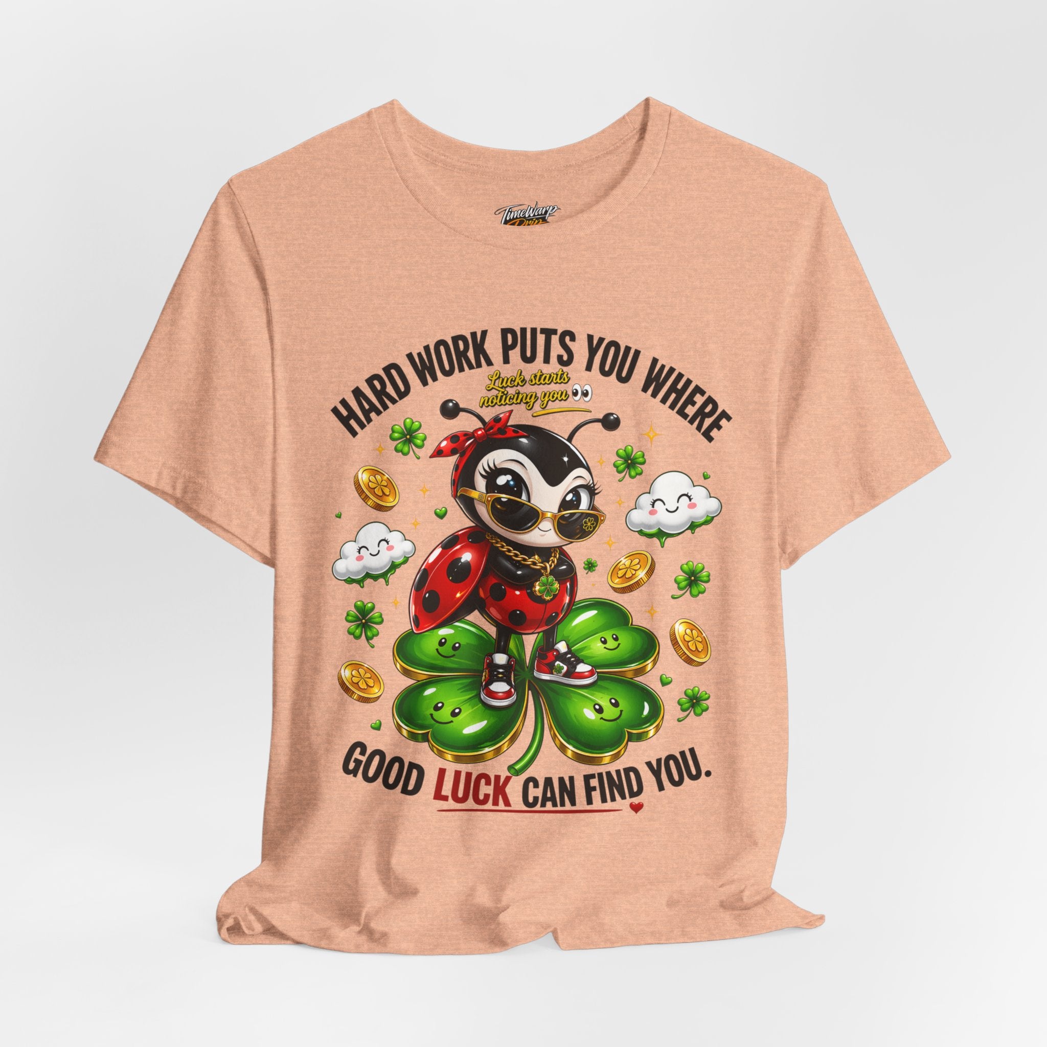 Good Luck Ladybug graphic tee — Where Good Luck Can Find You | TimeWarp Drip