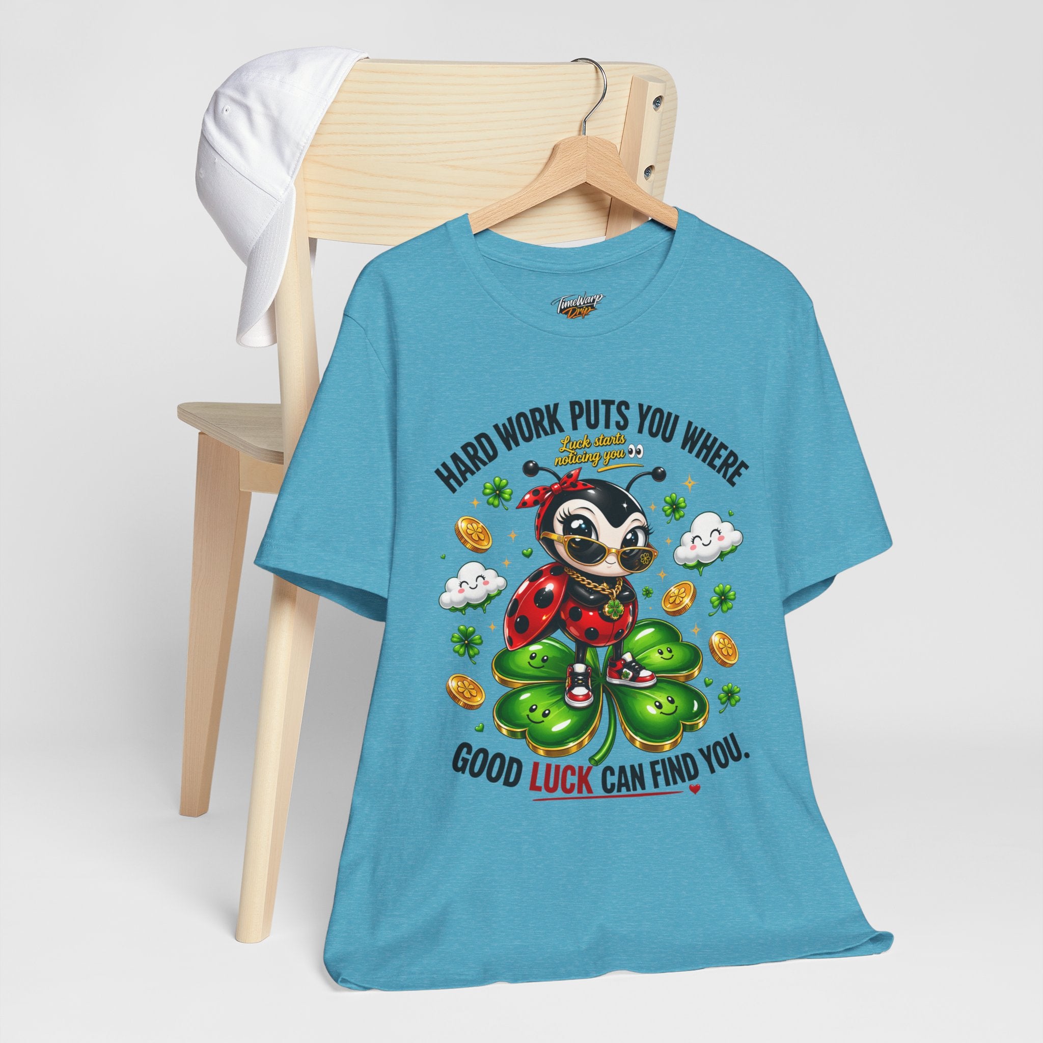 Good Luck Ladybug graphic tee — Where Good Luck Can Find You | TimeWarp Drip