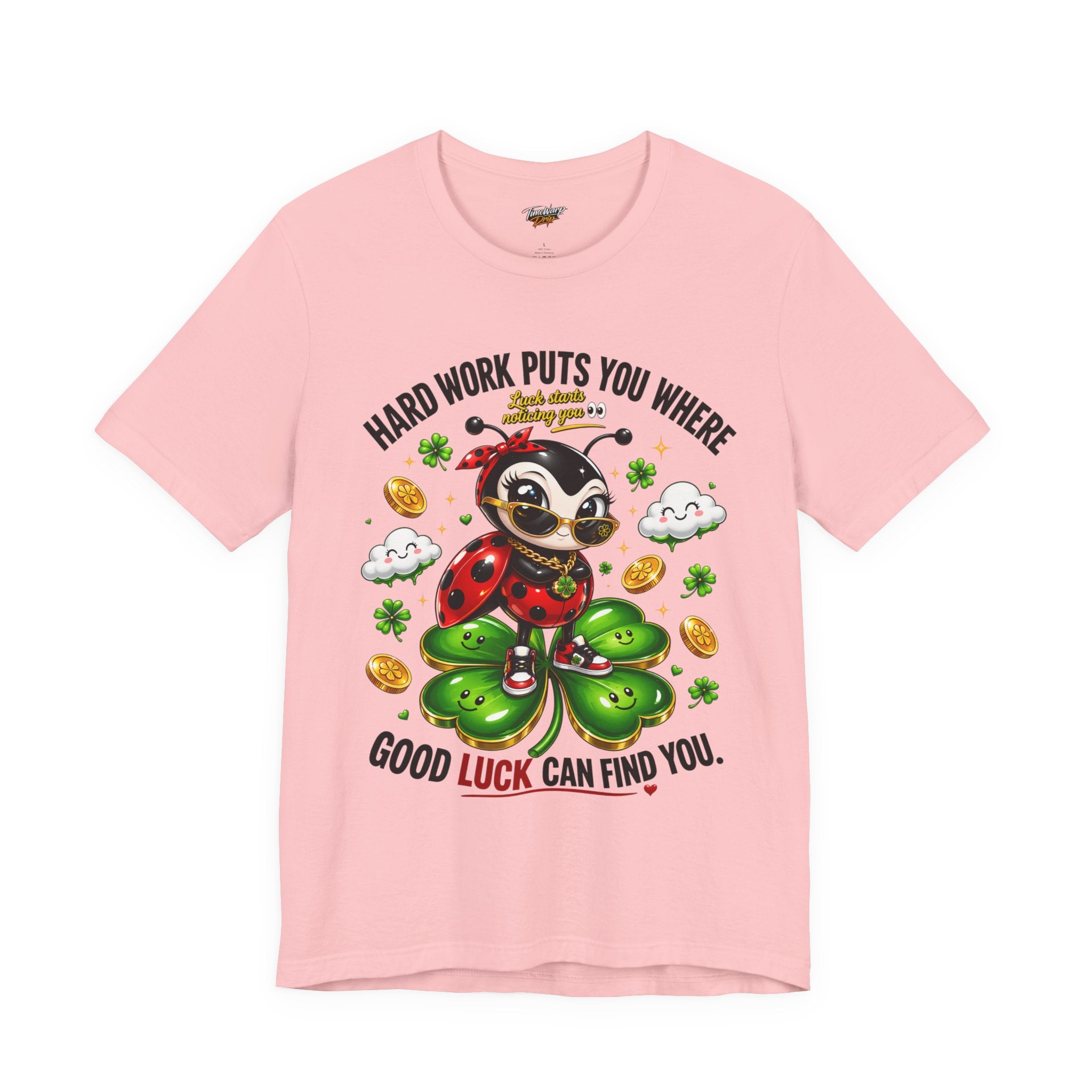 Good Luck Ladybug graphic tee — Where Good Luck Can Find You | TimeWarp Drip