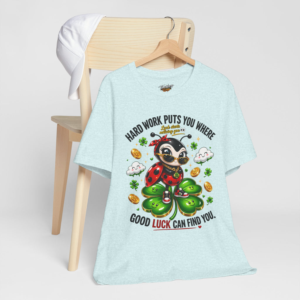 Good Luck Ladybug graphic tee — Where Good Luck Can Find You | TimeWarp Drip